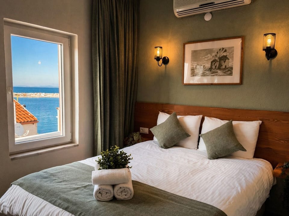 Double Room, Partial Sea View | View from room