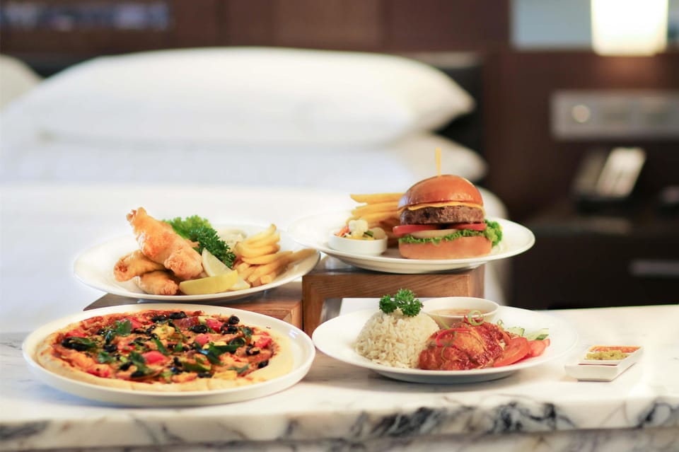 Daily buffet breakfast for a fee