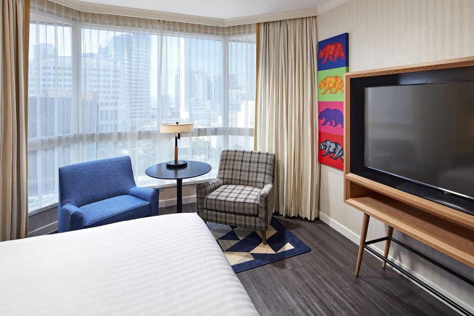 Room, 1 King Bed (Fab) | Premium bedding, in-room safe, blackout drapes, iron/ironing board