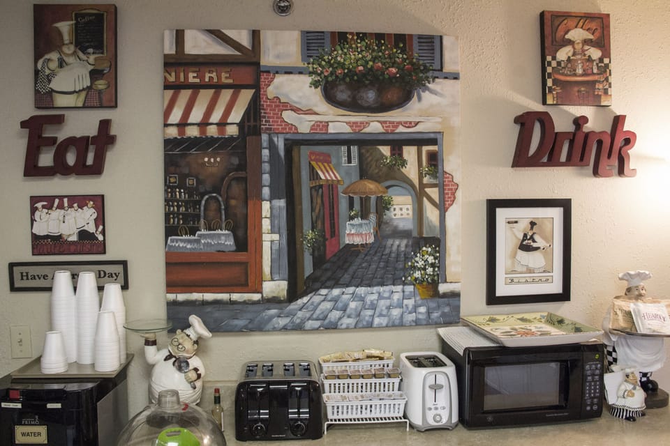 Daily continental breakfast for a fee