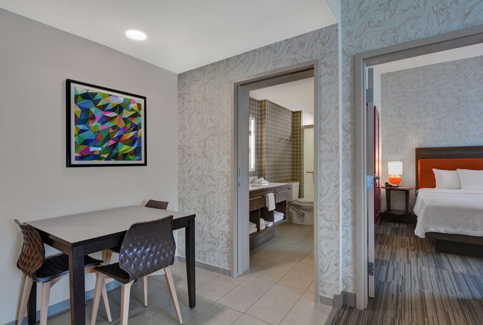 Down comforters, in-room safe, free cribs/infant beds, free WiFi