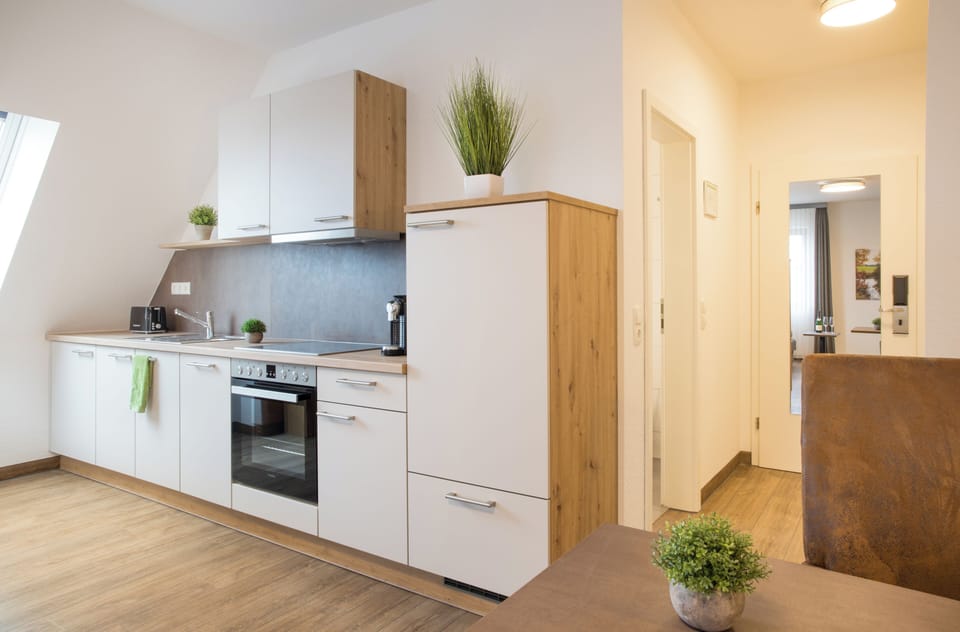 Classic Studio, Kitchen | Private kitchen | Espresso maker, coffee/tea maker, electric kettle, highchair