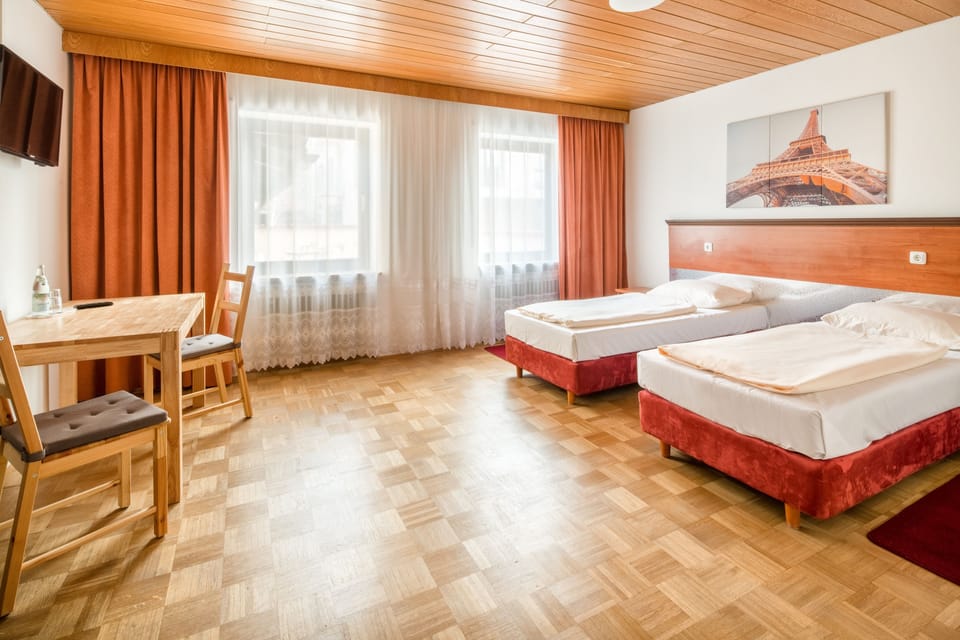 Double Room | Desk, blackout drapes, iron/ironing board, free WiFi