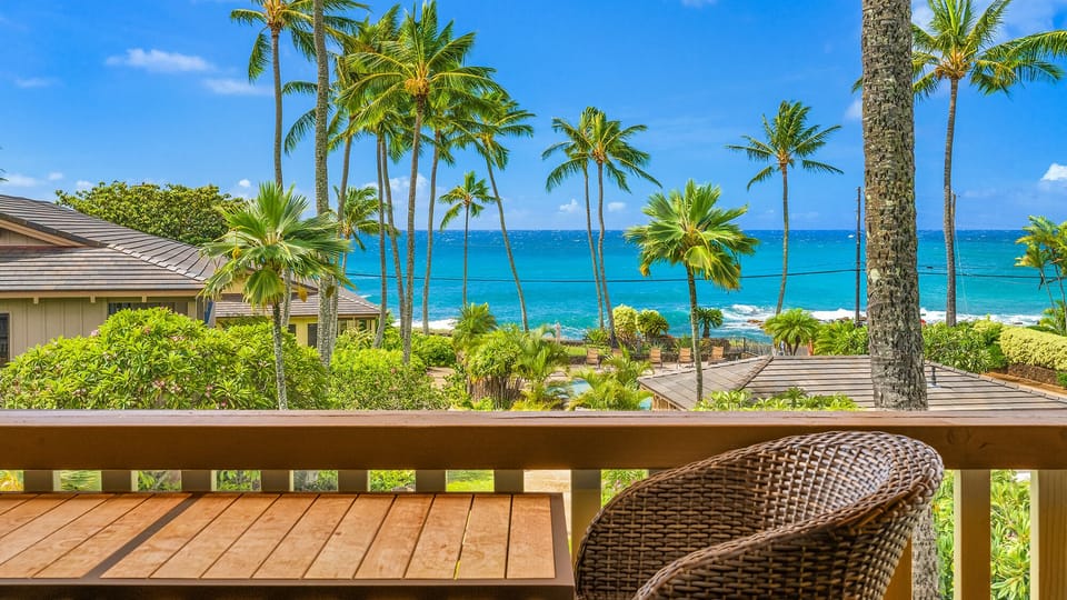 Nihi Kai Villas at Poipu #421 - Lanai Ocean View - Parrish Kauai