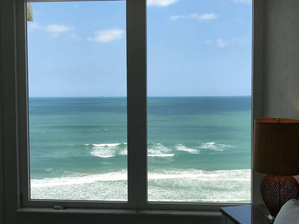 Wake-Up to This View with Sounds of Waves Crashing