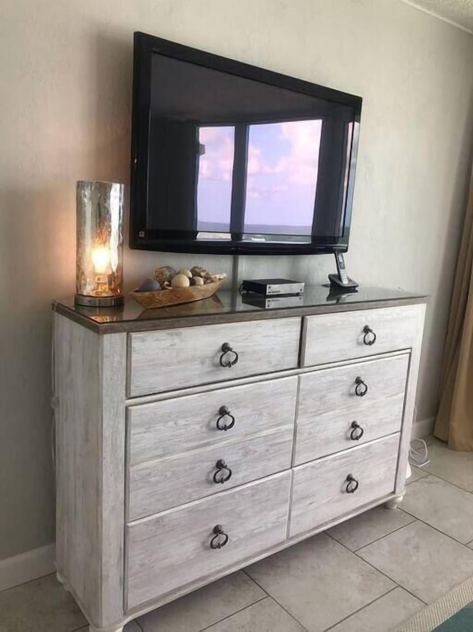 Master Bedroom TV and dresser