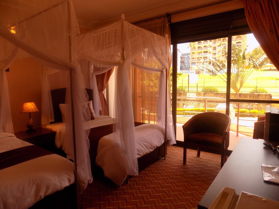 Minibar, in-room safe, desk, blackout drapes