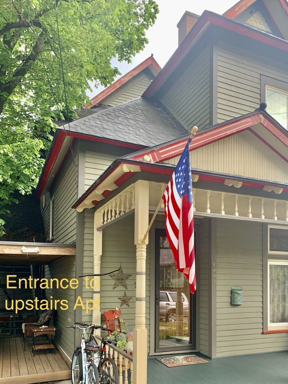 North Side entry 