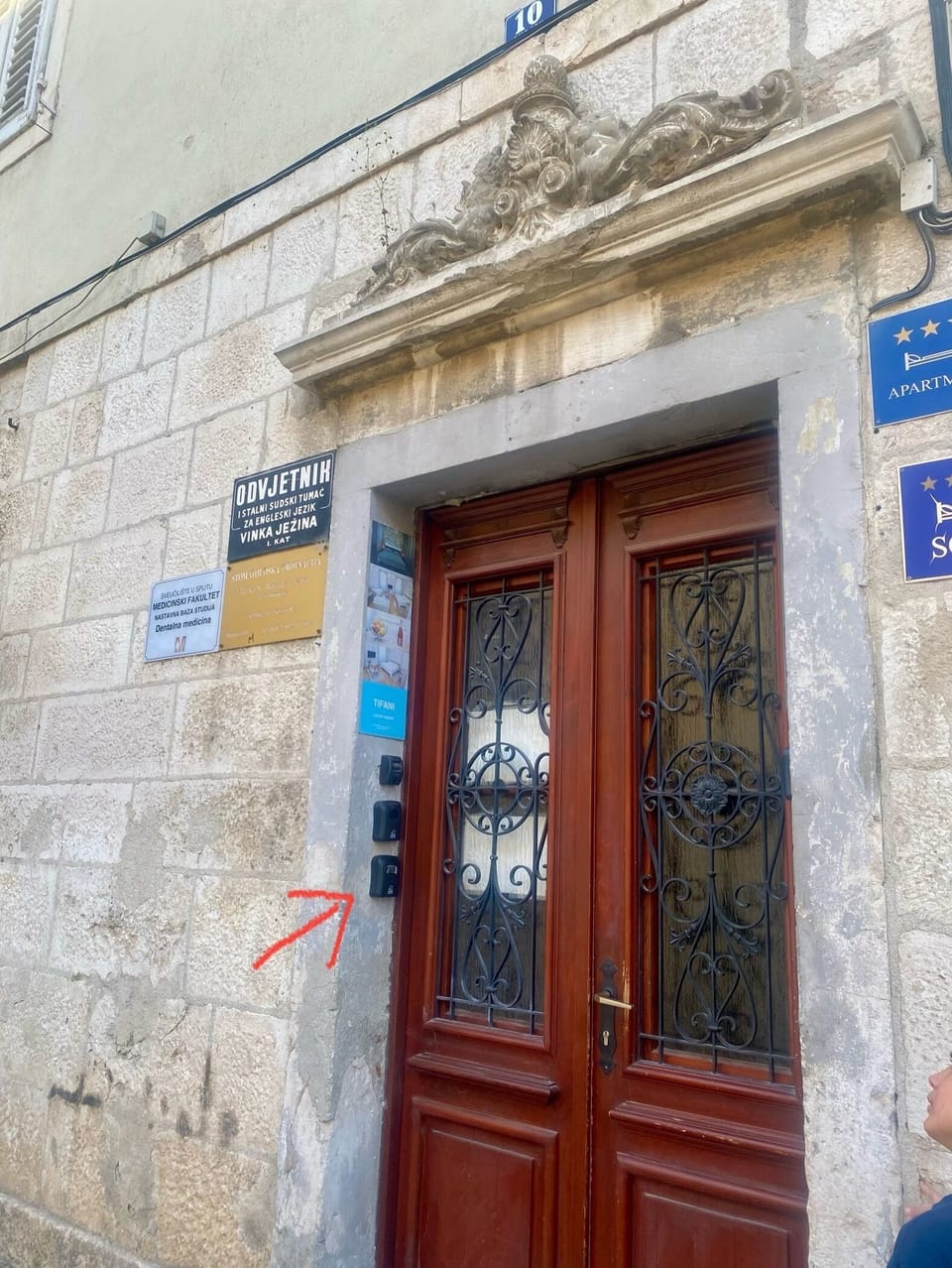 Address: Hrvojeva 10, 2nd floor, Apartment Angel