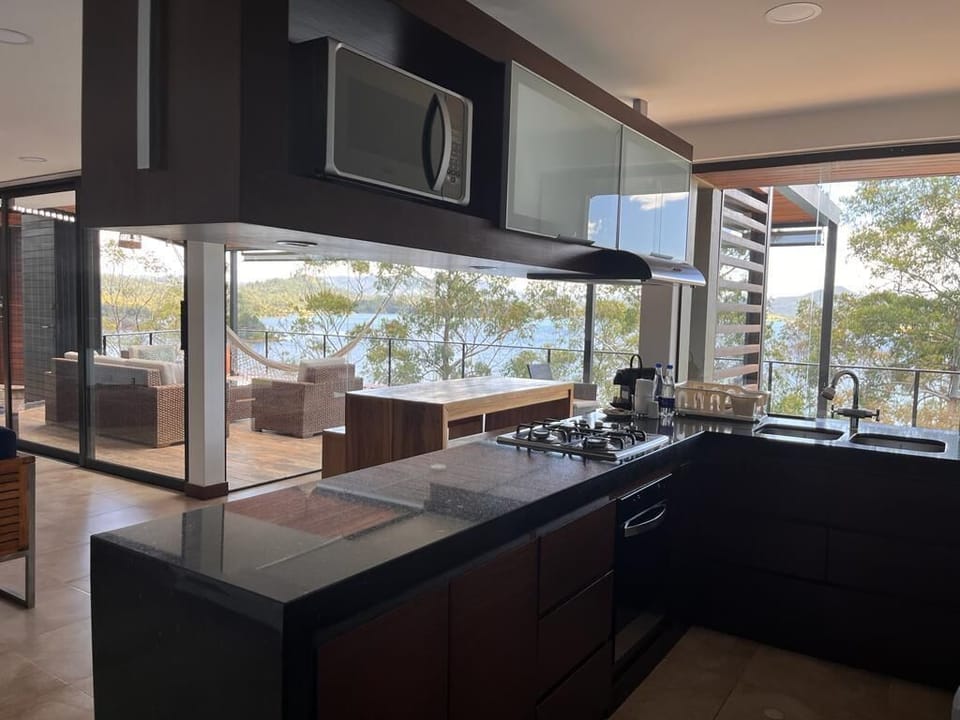 Grand Apartment | Private kitchen | Fridge, microwave, espresso maker