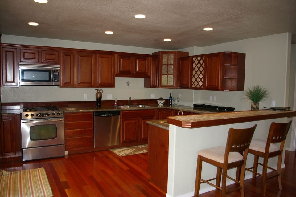 Nicely appointed kitchen