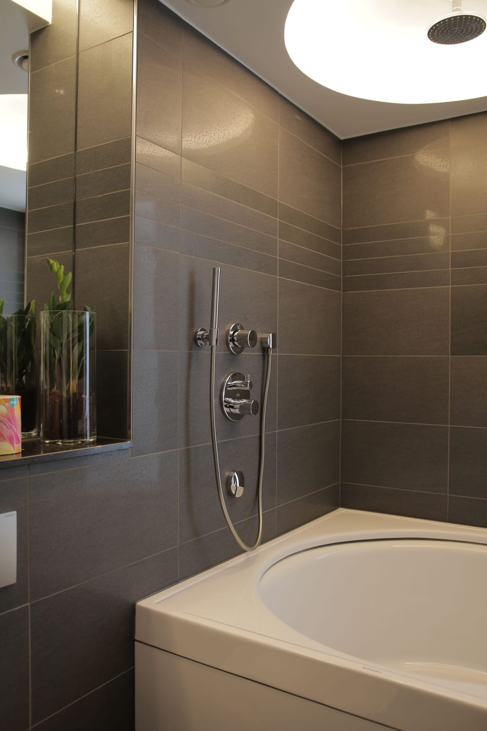 Superior Double Room, Bathtub, Garden Area | Bathroom | Shower, rainfall showerhead, designer toiletries, hair dryer