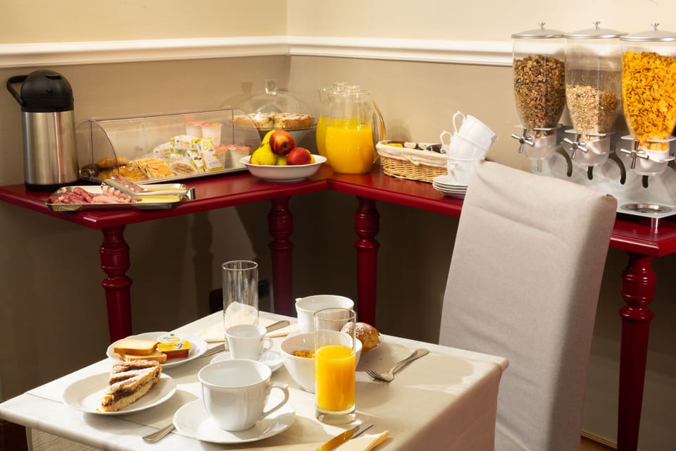 Daily continental breakfast for a fee