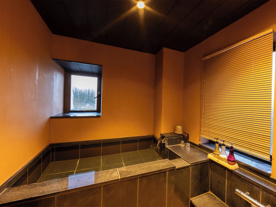 Room with Semi Open-air Bath, Non Smoking | Bathroom | Slippers, bidet, towels