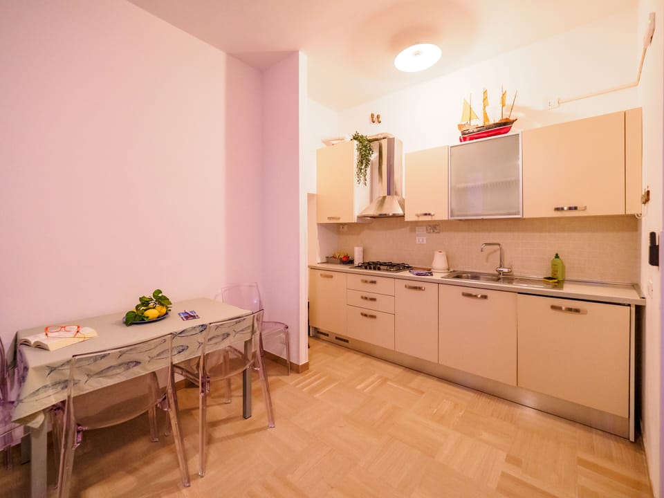 Apartment, 1 Bedroom, Kitchen | Private kitchen | Stovetop, espresso maker, coffee/tea maker, cleaning supplies