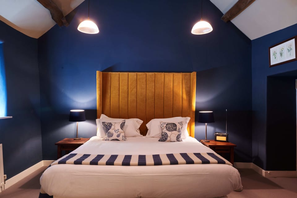Luxury Double Room | Premium bedding, desk, blackout drapes, iron/ironing board