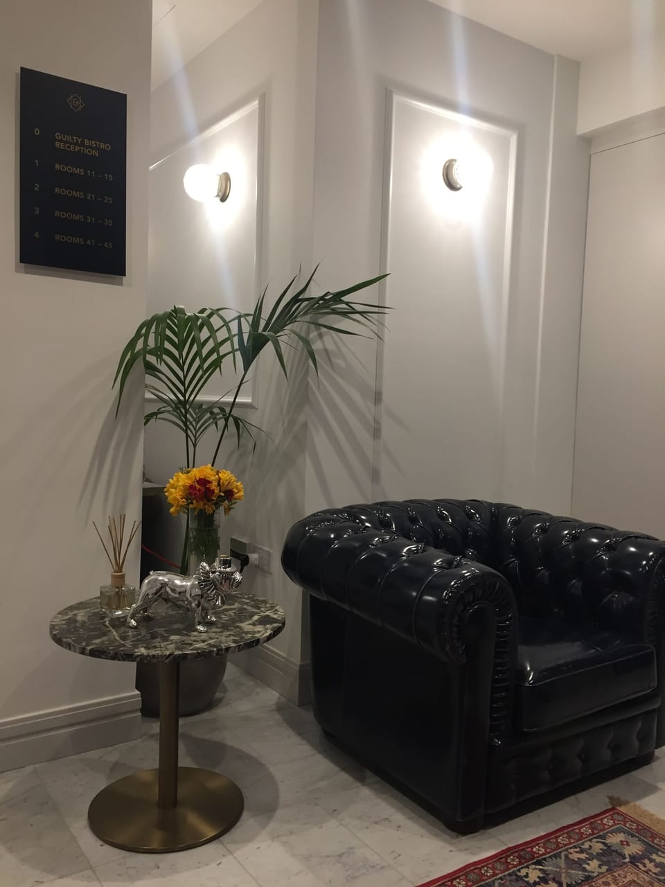 Reception hall