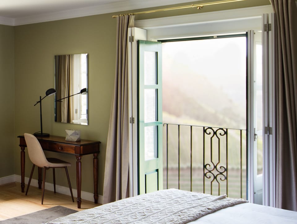 Exclusive Double or Twin Room, River View (Juniper) | Premium bedding, desk, soundproofing, free WiFi