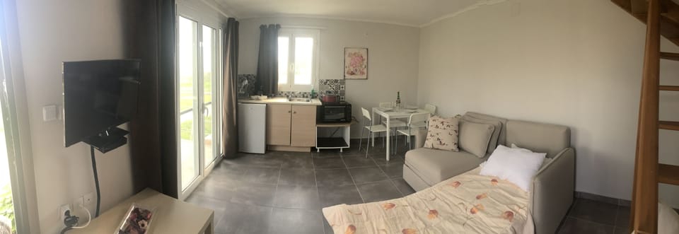 Basic Apartment | Iron/ironing board (on request), WiFi (free), bed sheets
