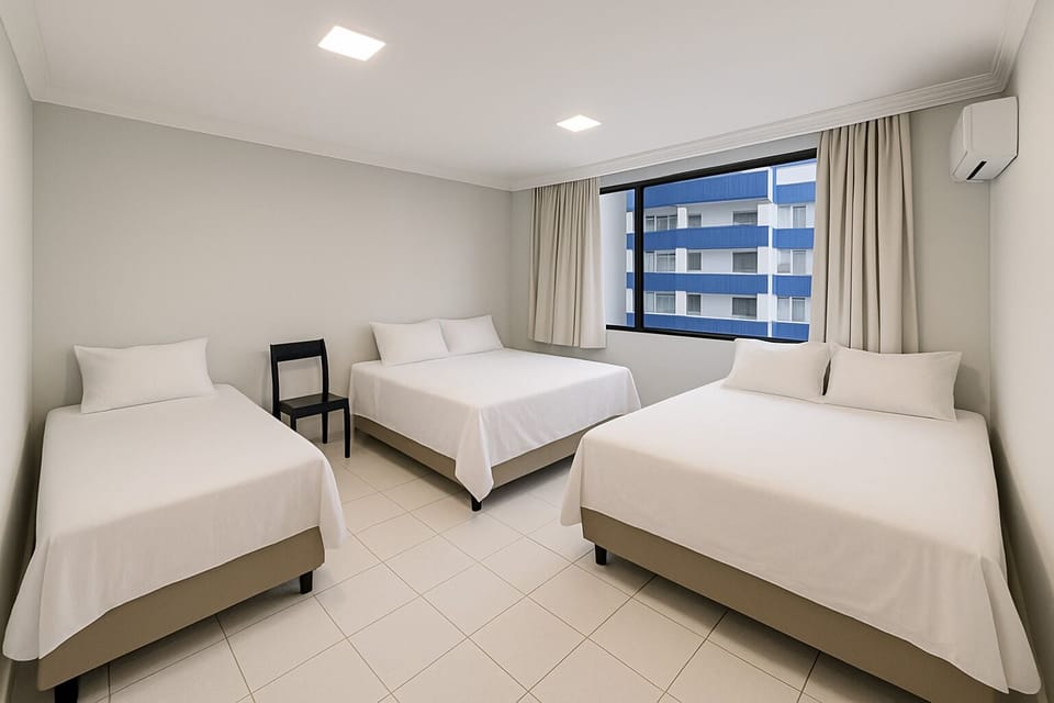 Superior Room, 1 Bedroom, Shared Bathroom, City View | Blackout drapes, free WiFi, bed sheets