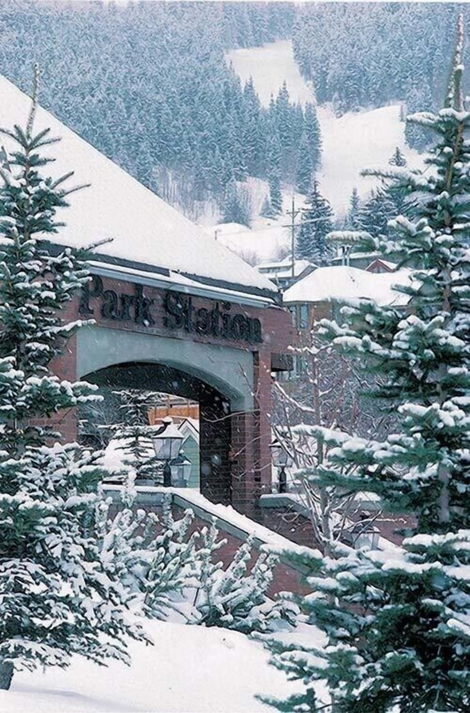 Our Condo at the base of PCMR's 'Home Run'  Ski Trail