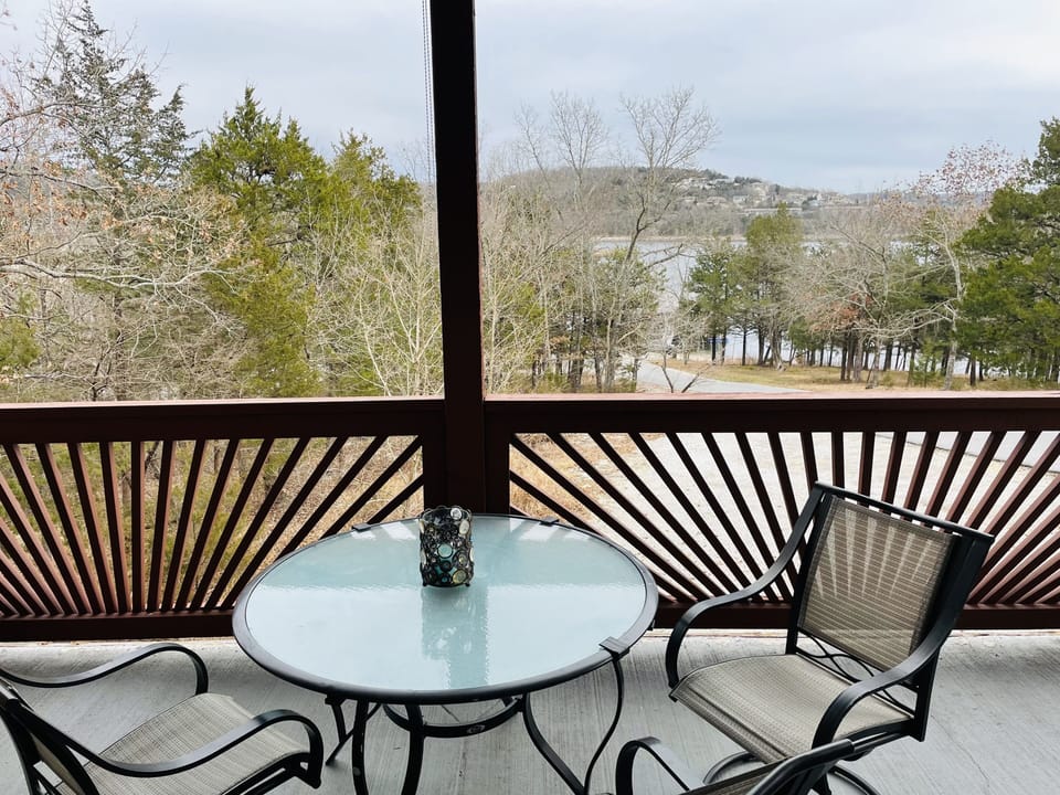 Boat docks just a few feet away from this beautiful condo on Table Rock Lake