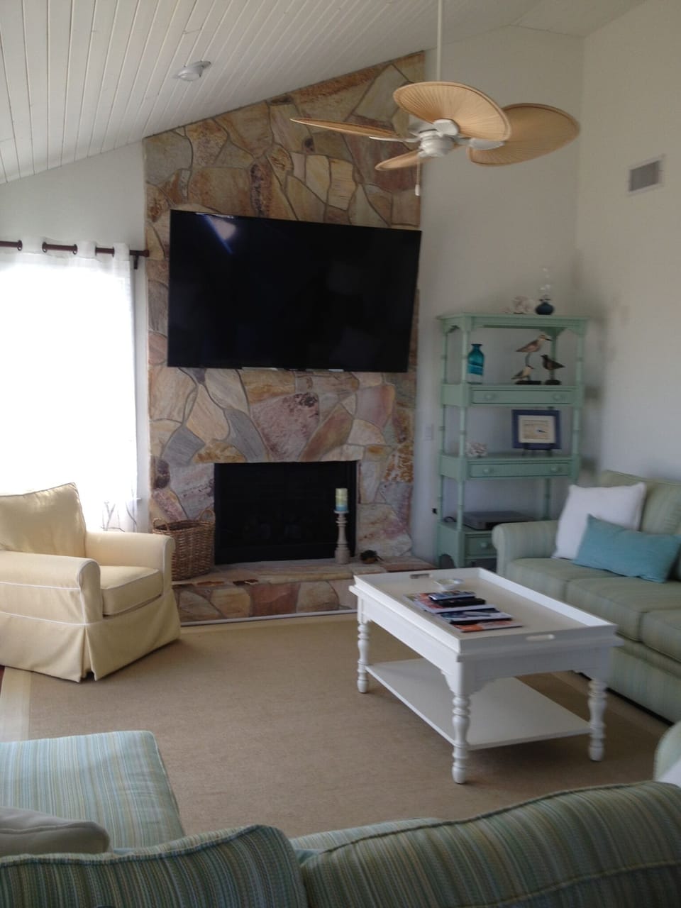 Family room.  My husband chose the TV.