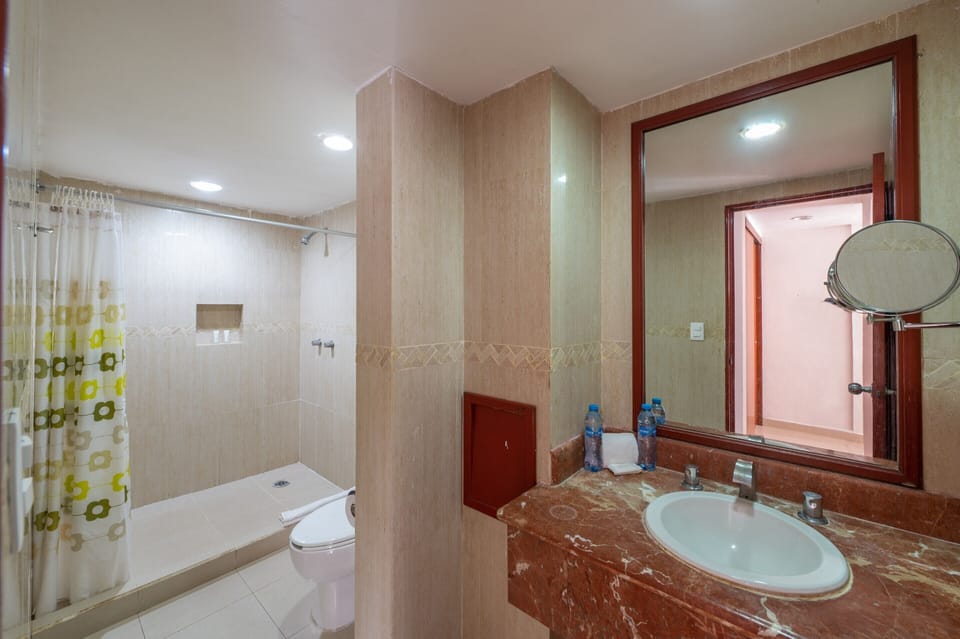Standard Room, 1 Bedroom | Bathroom | Shower, free toiletries, hair dryer, towels