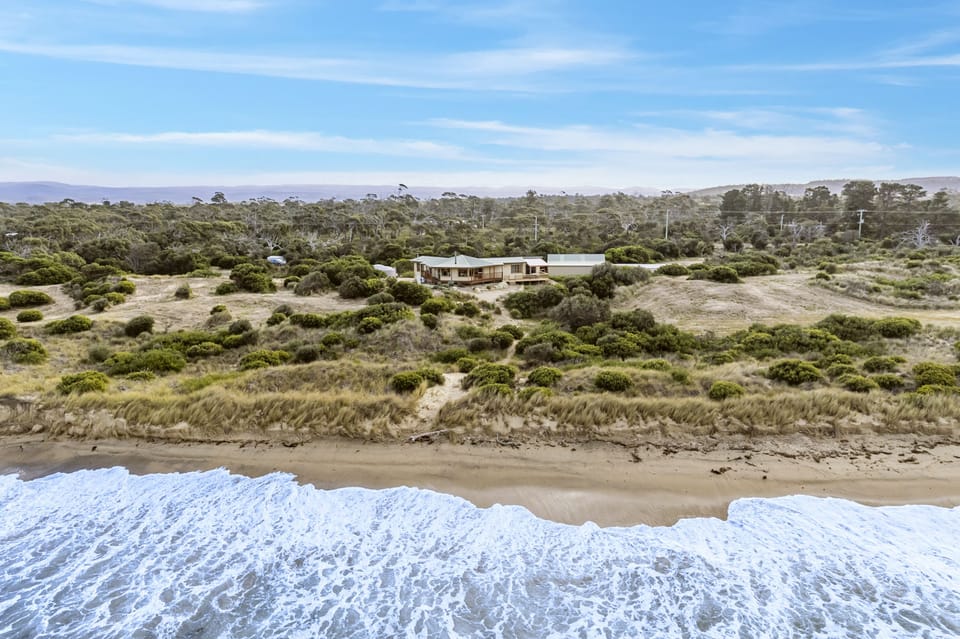 Imagine you were flying along Nine Mile Beach and discover Peace & Plenty!