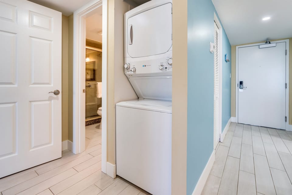 In room washer/dryer