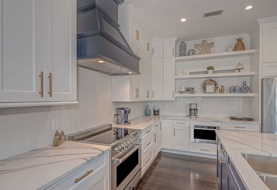 Modern kitchen appliances make this any chef's dream