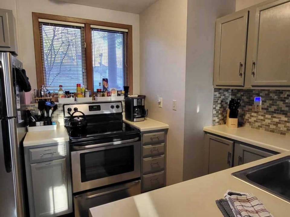 Well-stocked kitchen