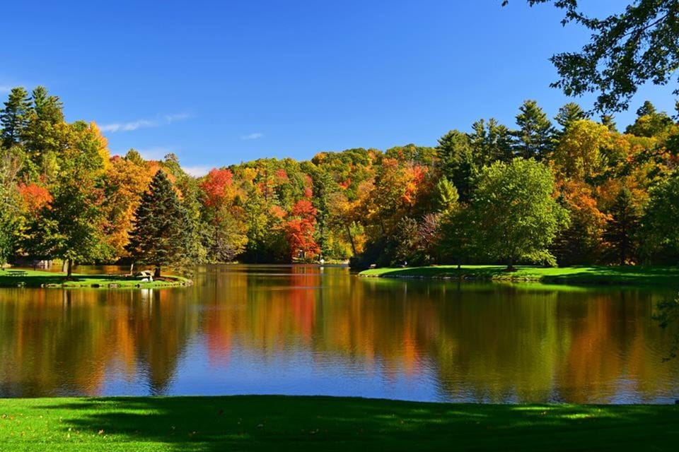 Chetola lake is beautiful all year