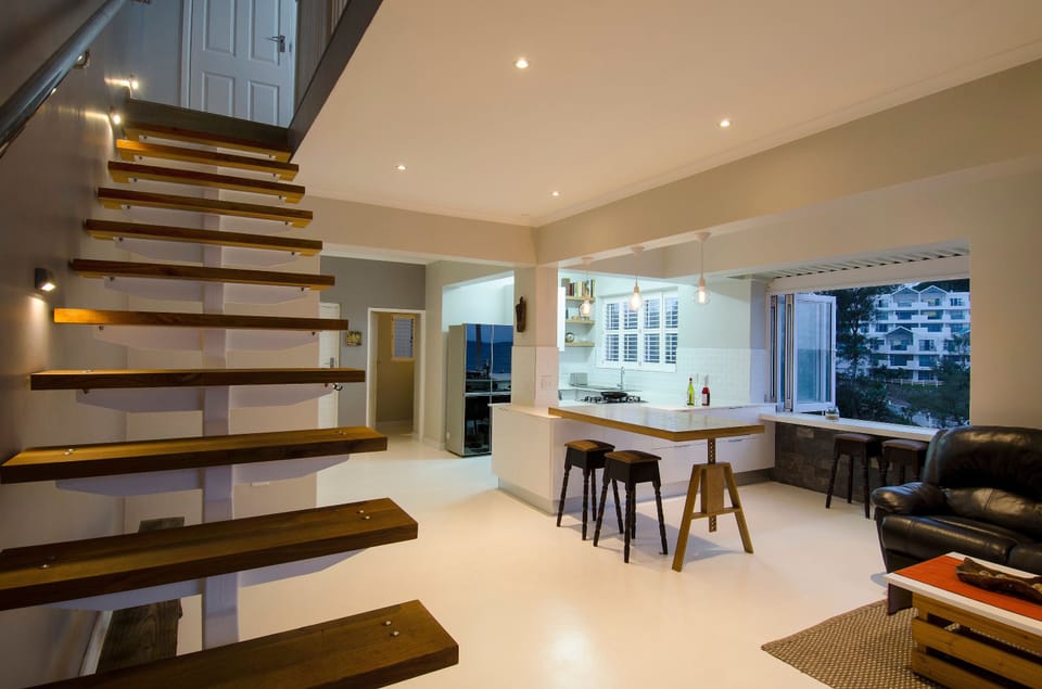 Superior Apartment, 2 Bedrooms, Ocean View, Beachfront | Living area | 50-inch Smart TV with satellite channels, TV, Netflix