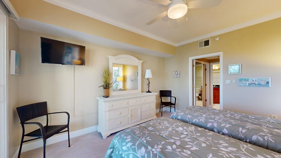 Guest Bedroom with HDTV