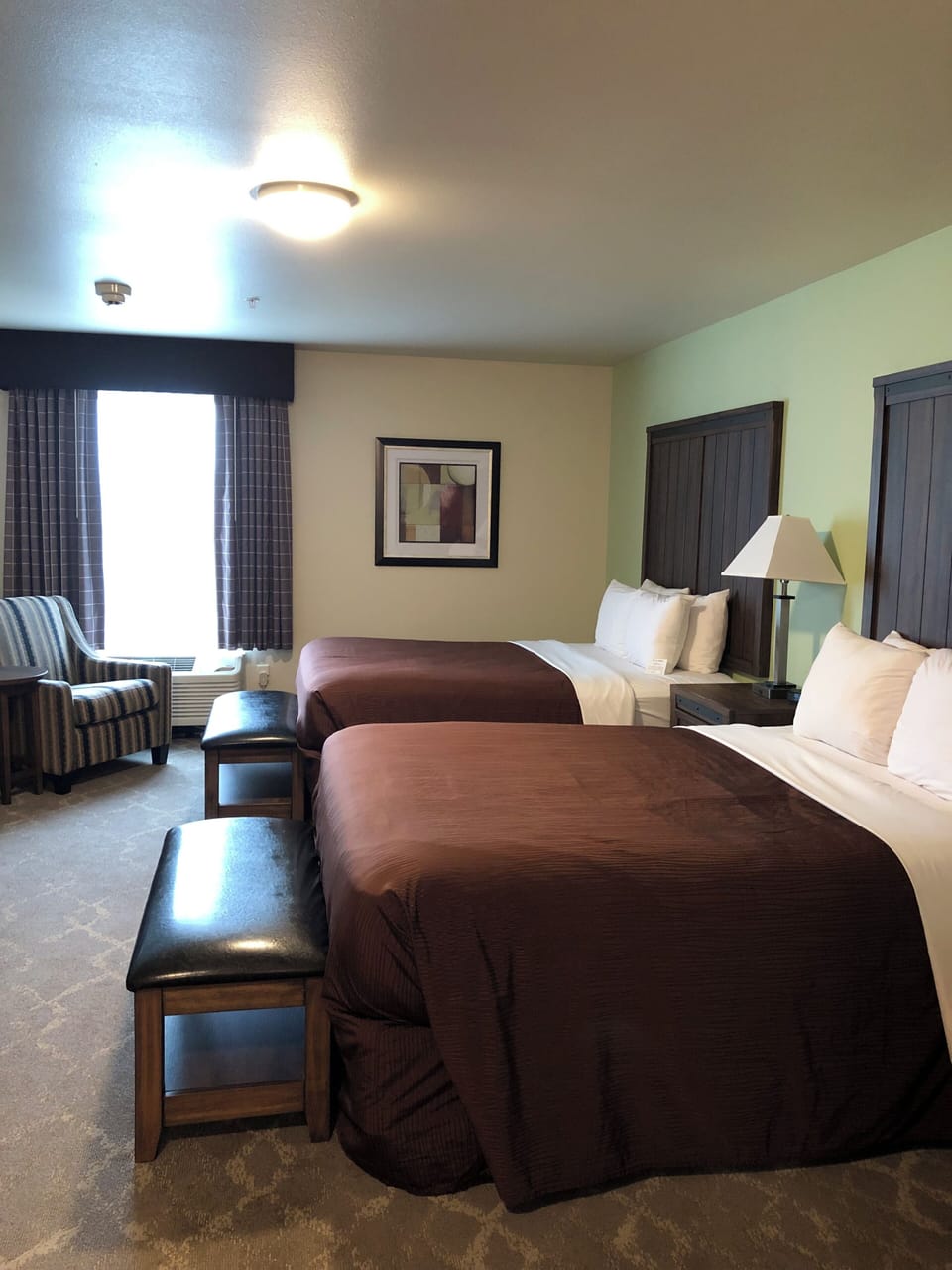 Deluxe Studio Suite, 2 Queen Beds, Kitchenette | Premium bedding, desk, iron/ironing board, free WiFi