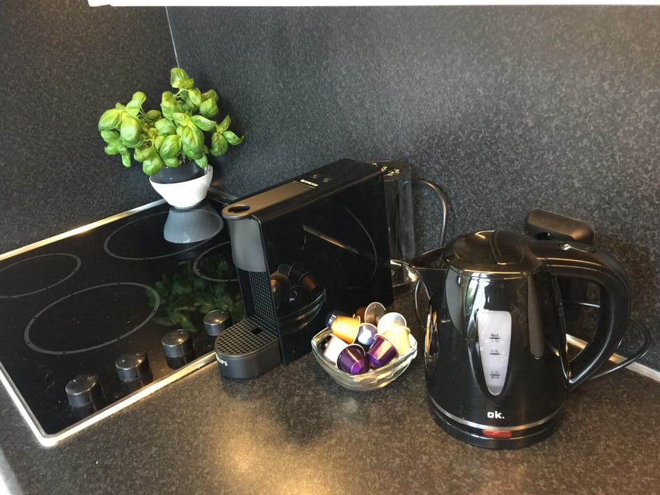 Coffee, water boiler