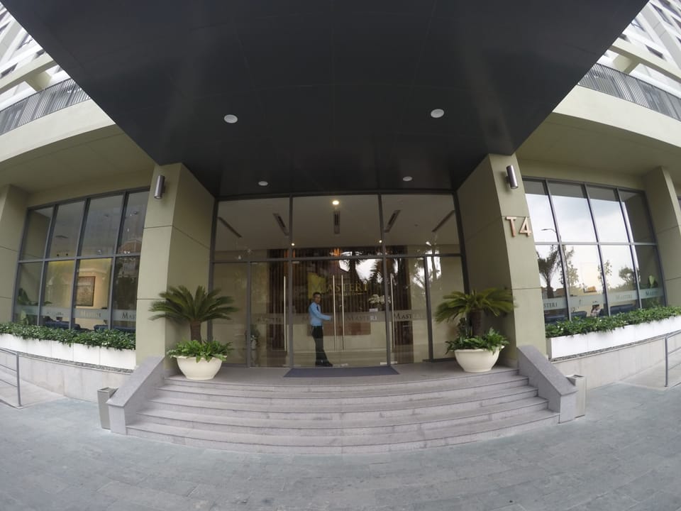 Interior entrance