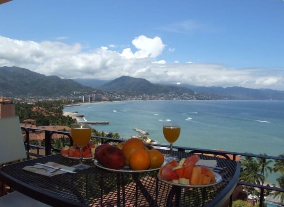 You can see for miles and miles,views of beach, downtown & surrounding mountains