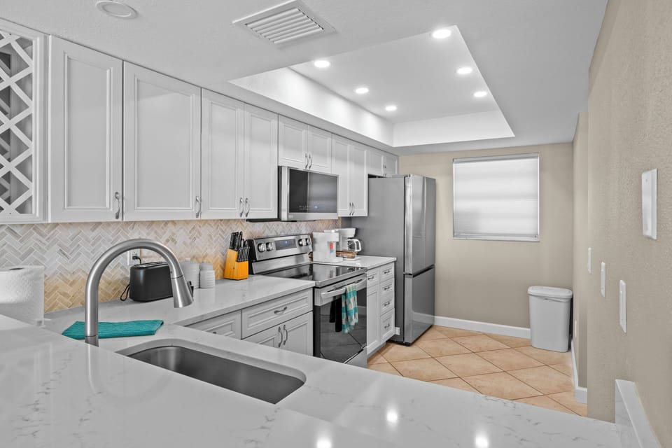 Kitchen facing East Completely re-modeled