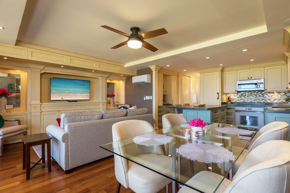 Large open floor plan.
