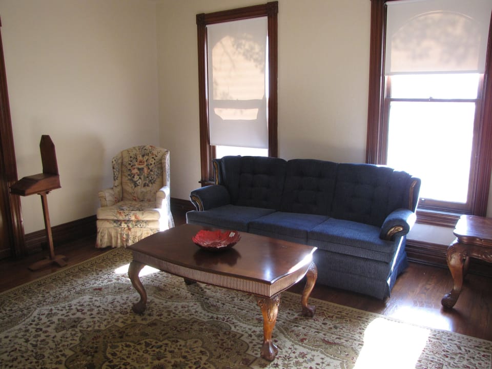 The front living room. 
