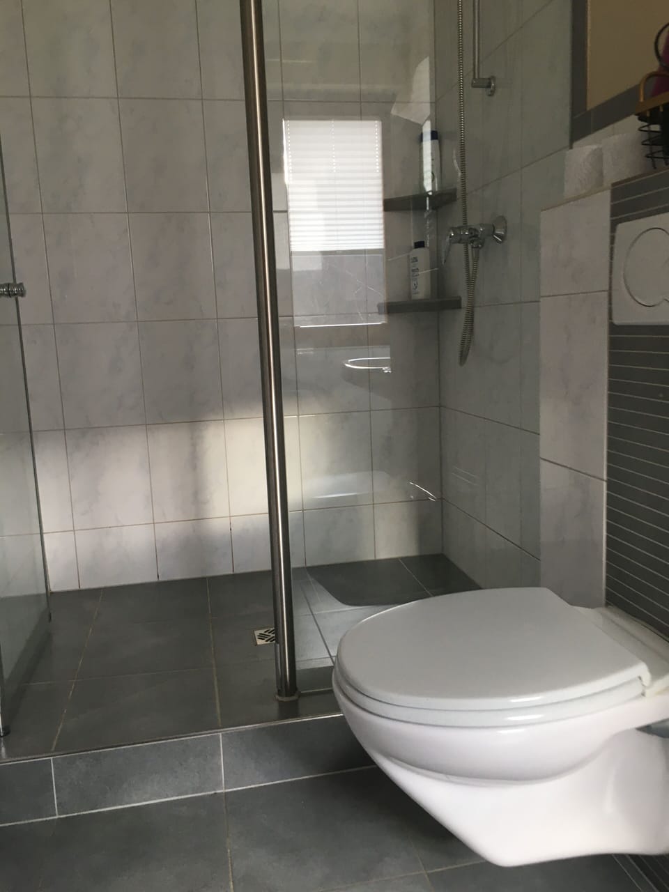 Comfort Double or Twin Room | Bathroom | Shower, free toiletries, hair dryer, towels