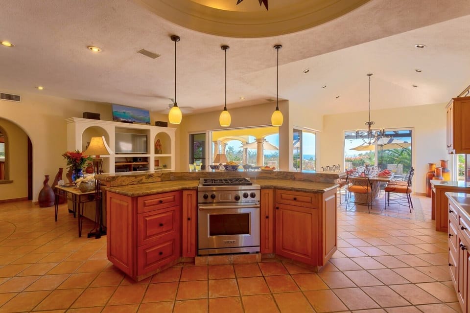 fully equipped kitchen