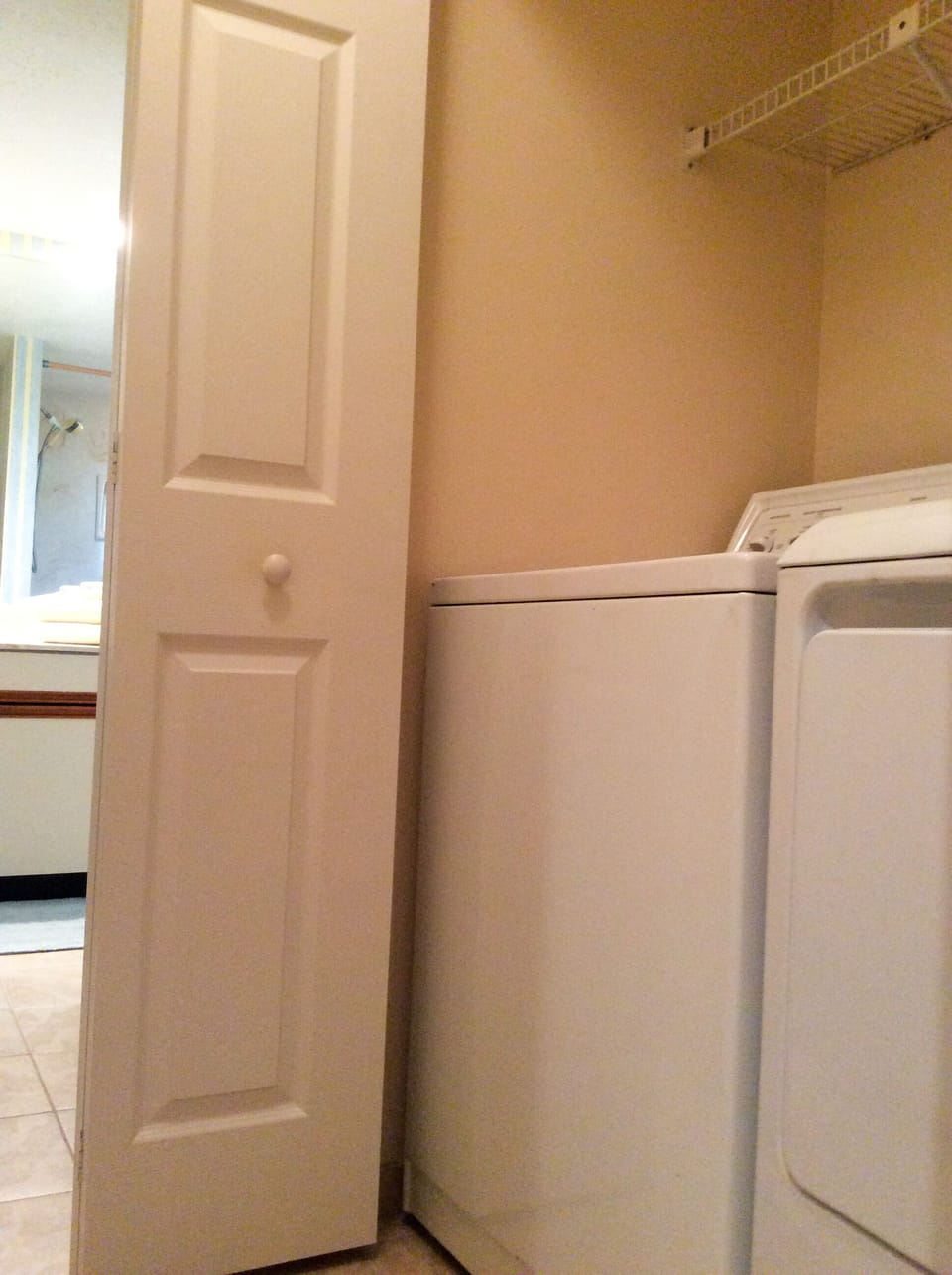 Laundry closet