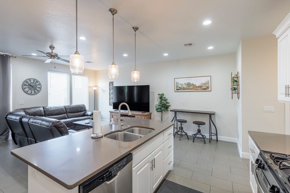 View from Kitchen Island