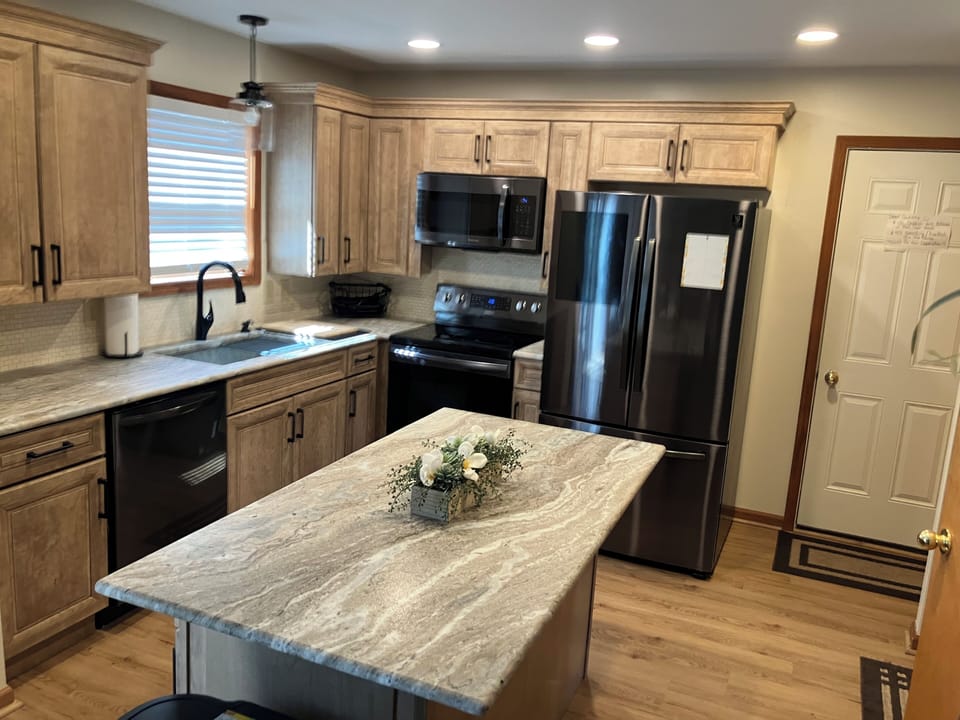 Kitchen area with everything you need to all it your home