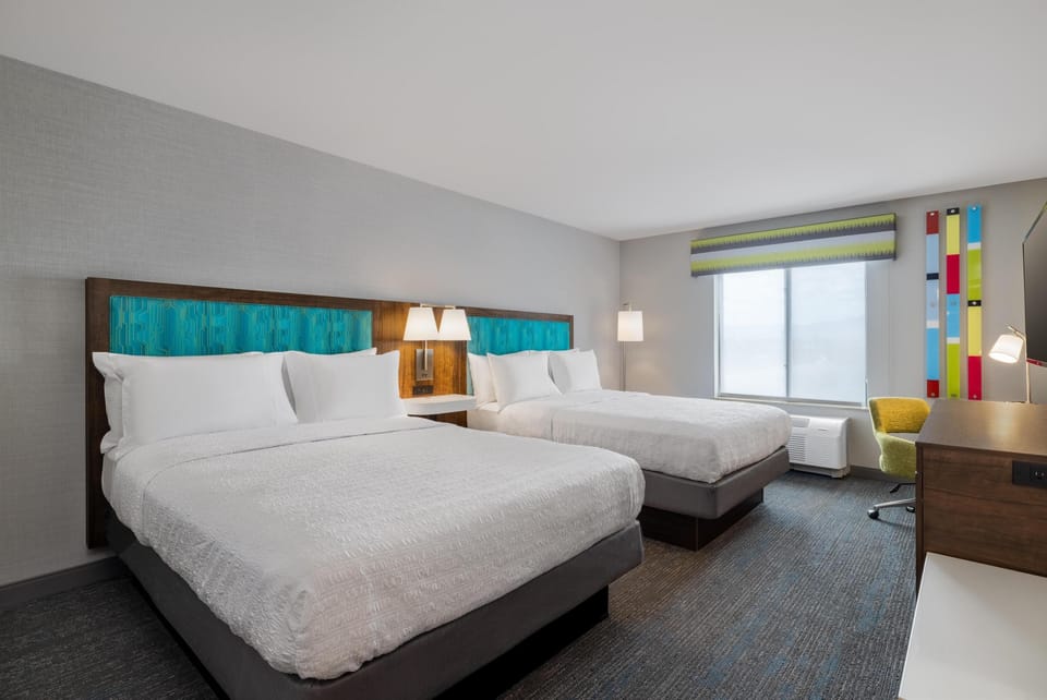 2 Queen Beds Room | Cribs (free), rollaway beds (free), WiFi (free), bed sheets