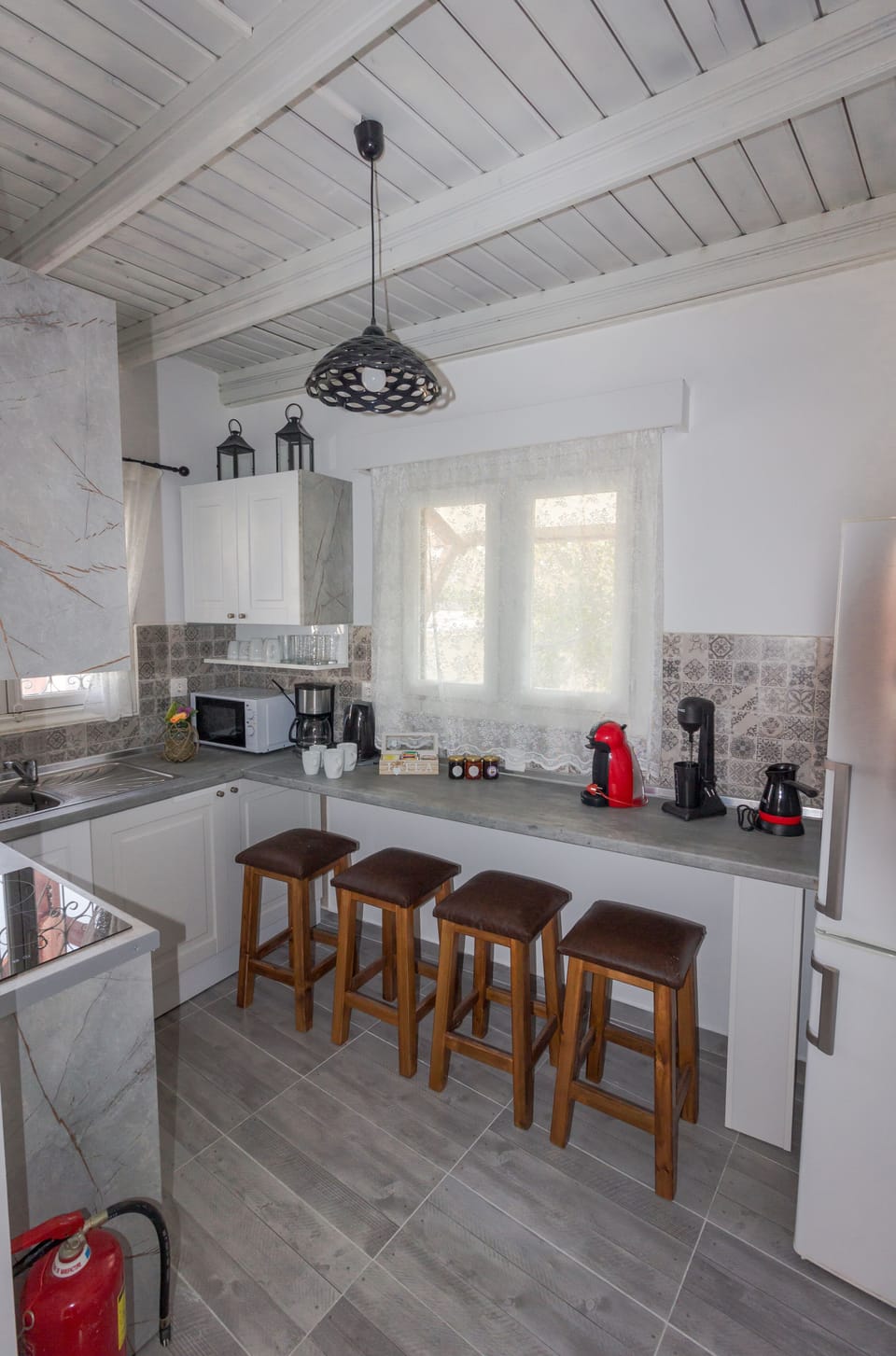 Double Room, 2 Bedrooms, City View | Private kitchen | Full-size fridge, oven, stovetop, coffee/tea maker