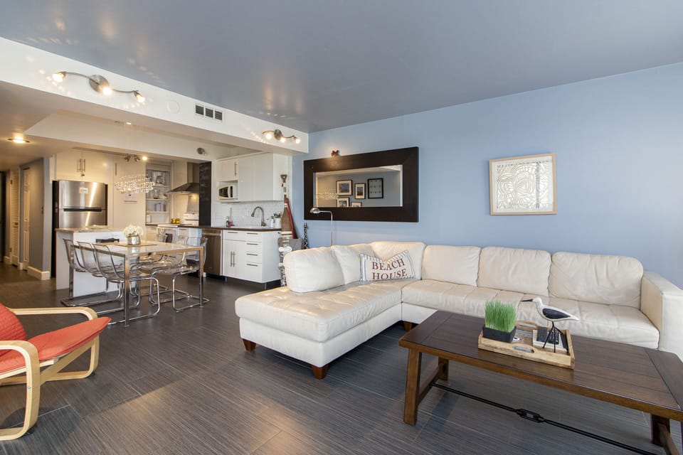 Living Room and Dining Area